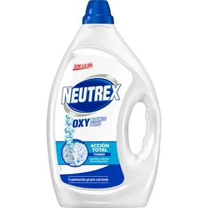 Oxy Blanco Puro Quitamanchas en Gel Acción Total Turbo sin Lejía  Neutrex 2.62 L