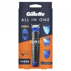 Pack Gillette All In One: Recortadora, Peines y Recambio