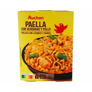 Producto Alcampo Paella de Verduras y Pollo 250 G