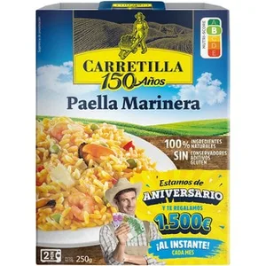 Carretilla Paella Marinera 250 G.