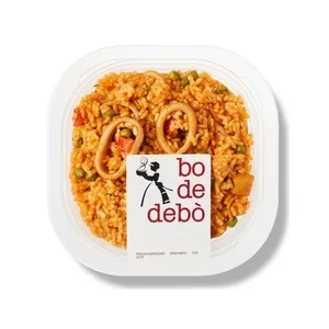 BO de Debo Paella Preparada y Lista para Calentar y Comer 300 G. 280 G