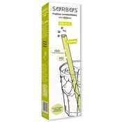 Pajitas Comestibles Sorbos Sabor Lima