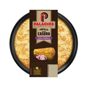 Palacios Tortilla Fresca Receta Casera, sin Cebolla, y con Aceite de Oliva Virgen Extra Palacios 650 G.