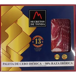 Paleta de Cebo Ibérica 50% Raza Ibérica Contiene 13 Sobres X 70 G sin Gluten sin Lactosa Secretos de Tonda