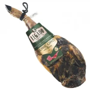 Paleta de Cebo Ibérico 50% Raza Ibérica Serie Oro Elpozo Legado Pieza de 4,5 Kg Aprox
