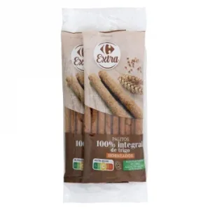 Palitos 100% Integrales Carrefour 160 G.
