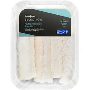 Palitos de Bacalao Desalado sin Espinas MSC el Corte Ingles Selection