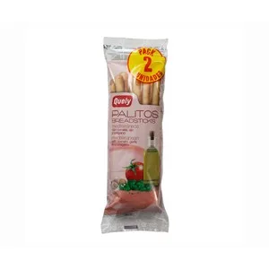 Palitos de Pan con Tomate, Ajo, Orégano Quely 100 G.