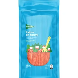 Palitos de Surimi 25-30 Unidades  el Corte Ingles 450 G