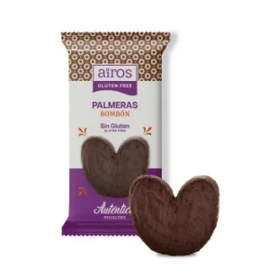 Palmera con Chocolate Negro Airos sin Gluten 150 G.