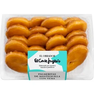 Palmeritas de Yema 10 Unidades el Obrador el Corte Ingles