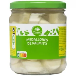 Palmitos en Medallones Carrefour Classic 250 G.