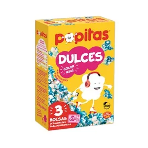 Popitas Palomitas Dulces para Microondas 3 X 100 G. 270 G