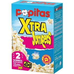 Palomitas Sabor Jumpers Caja de 2  Popitas 80 G