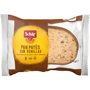 Pan Casero con Semillas de Chia, Girason y Lino Schär sin Gluten y sin Lactosa 250 G.