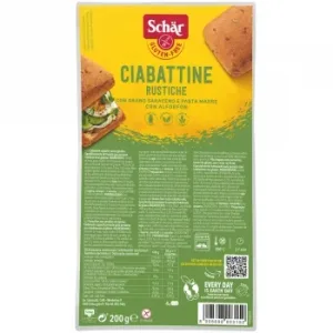Pan Chapata Integral Schär sin Gluten y sin Lactosa 200 G.