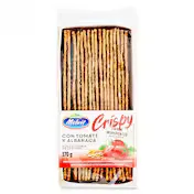 Pan Crujiente de Centeno con Tomate y Albahaca Melvit 170 G