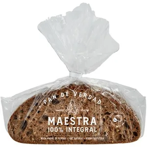 Pan de Hogaza de Masa Madre 100% Integral Maestra