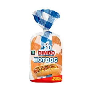 Pan Hot Dog Bimbo 4 Ud.