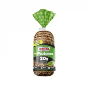 Pan de Molde con Corteza + Proteína Bimbo 475 G.