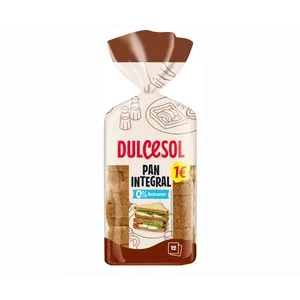 Dulcesol Pan de Molde Integral 395 Gr.