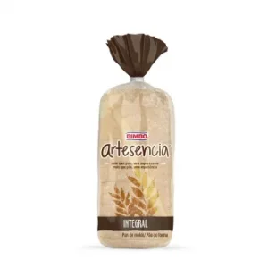 Pan de Molde Integral Rebanada Estilo Artesano con Espelta y Toque de Miel Bimbo 500 G.