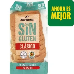 Pan de Molde sin Gluten Clásico 350 Gr