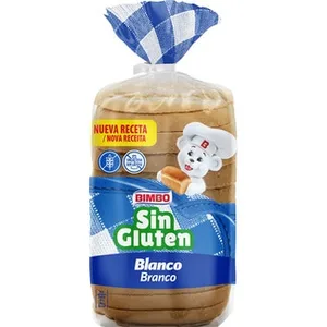 Pan de Molde sin Gluten y sin Lactosa Bimbo