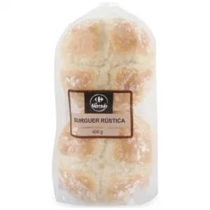 Pan de Hamburguesa Rústica XXL 4 Ud