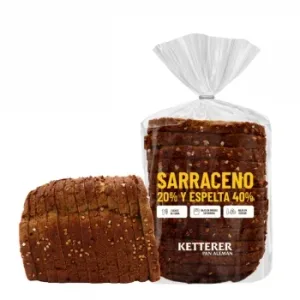 Pan de Sarraceno y Espelta 450 G
