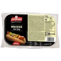 Pan Hot Dog Brioxe sin Gluten Proceli, Pack 2x75 G