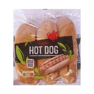 Producto Alcampo Pan para Perritos Calientes (hot Dogs)  6 Uds. 330 G.