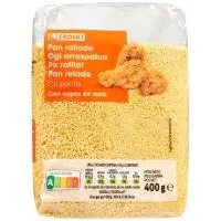 Pan Rallado Crujiente con Copos de Maíz Eroski, Paquete 400 G
