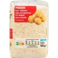 Pan Rallado Crujiente Eroski, Paquete 400 G