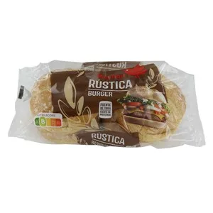 Producto Alcampo Pan Rústico para Hamburguesa 4 X 75 G. 300 G