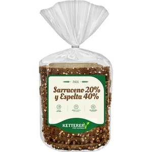 Pan Sarraceno 20% y Espelta 40 % Ketterer