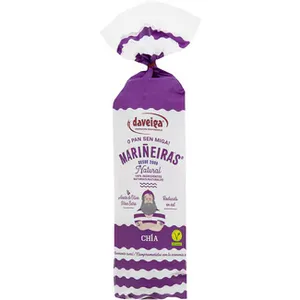 Pan sin Miga Natural con Chía Daveiga Mariñeiras