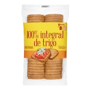 Pan Tostado 100% Integral 0.55 KG