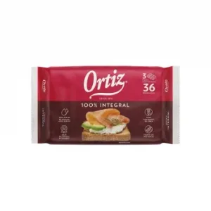 Pan Tostado Integral Ortiz 320 G.