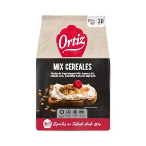Ortiz Pan Tostado Multicerel Extra Crujiente 36 Uds.288 G. 320 G