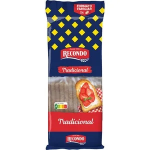 Pan Tostado Tradicional 60 Rebanadas Recondo
