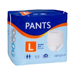 Pañal Adulto Braguita Talla L Deliplus Pants Plus 1 UD