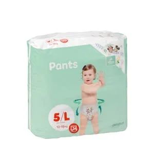 Pañal Bebé Braguita Talla L de 12-18 Kg Deliplus 24 UD