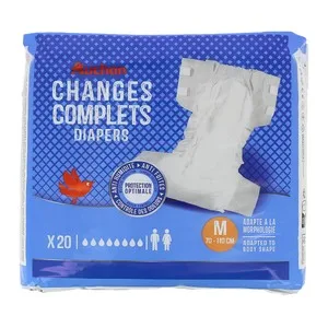 Producto Alcampo Pañal de Incontiencia Unisex Ultra Absorbente Talla M (70 - 115 Cm) 20 Uds.