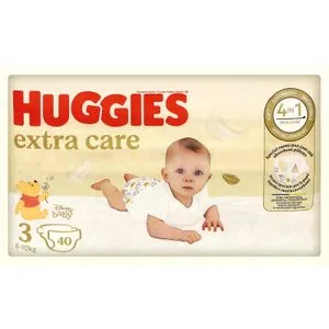 Pañal Extra Care Talla 3 de 6 a 10 Kilos 40 u