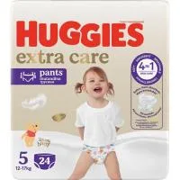 Pañal Pants Talla 5 (12-17 Kg) Huggies Extra, Paquete 24 Uds