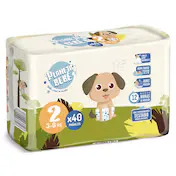 Pañales 3-6 Kg Talla 2 Dia Planeta Bebé 40 Unidades
