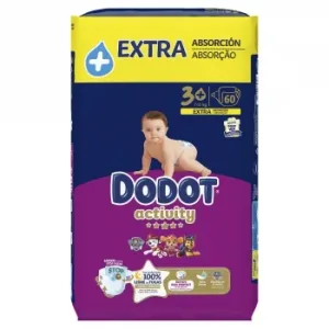 Pañales Dodot Activity T3 (7-11 Kg.) 60 Ud.