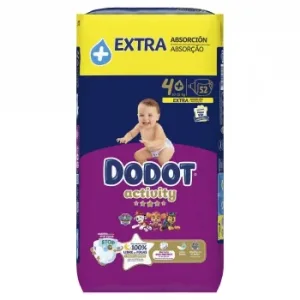 Pañales Dodot Activity T4 (10-15 Kg.) 52 Ud.