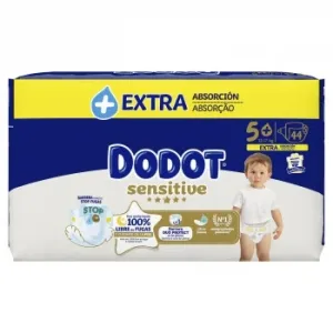 Pañales Dodot Sensitive T5+ (12-17 Kg) 44 Ud.